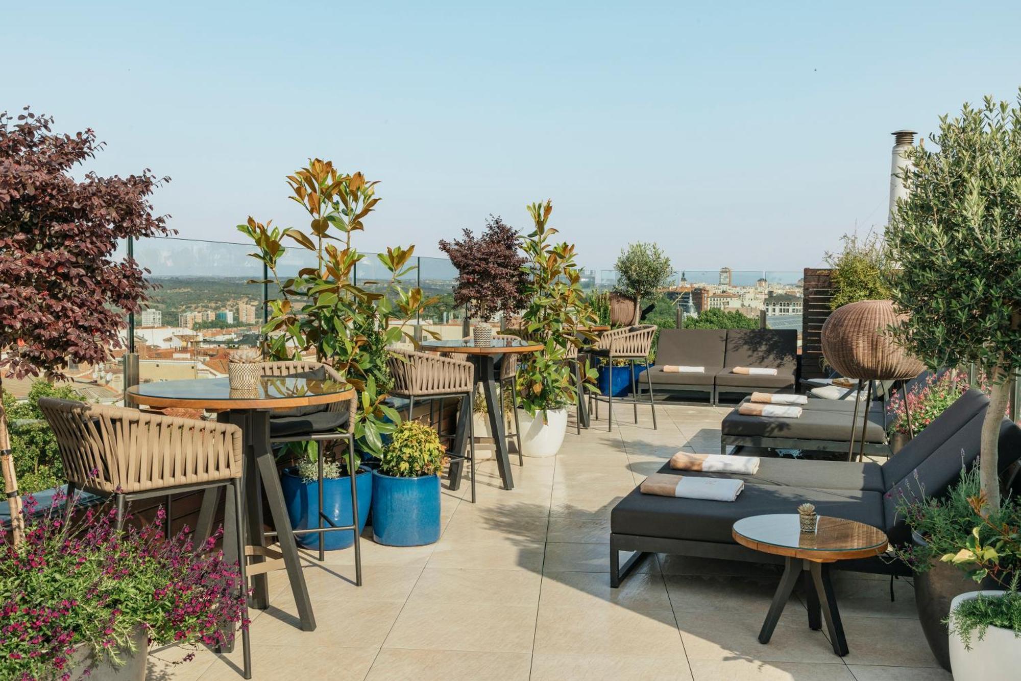 Palacio de los Duques Gran Meliá - The Leading Hotels of the World Madrid Esterno foto Rooftop terrace